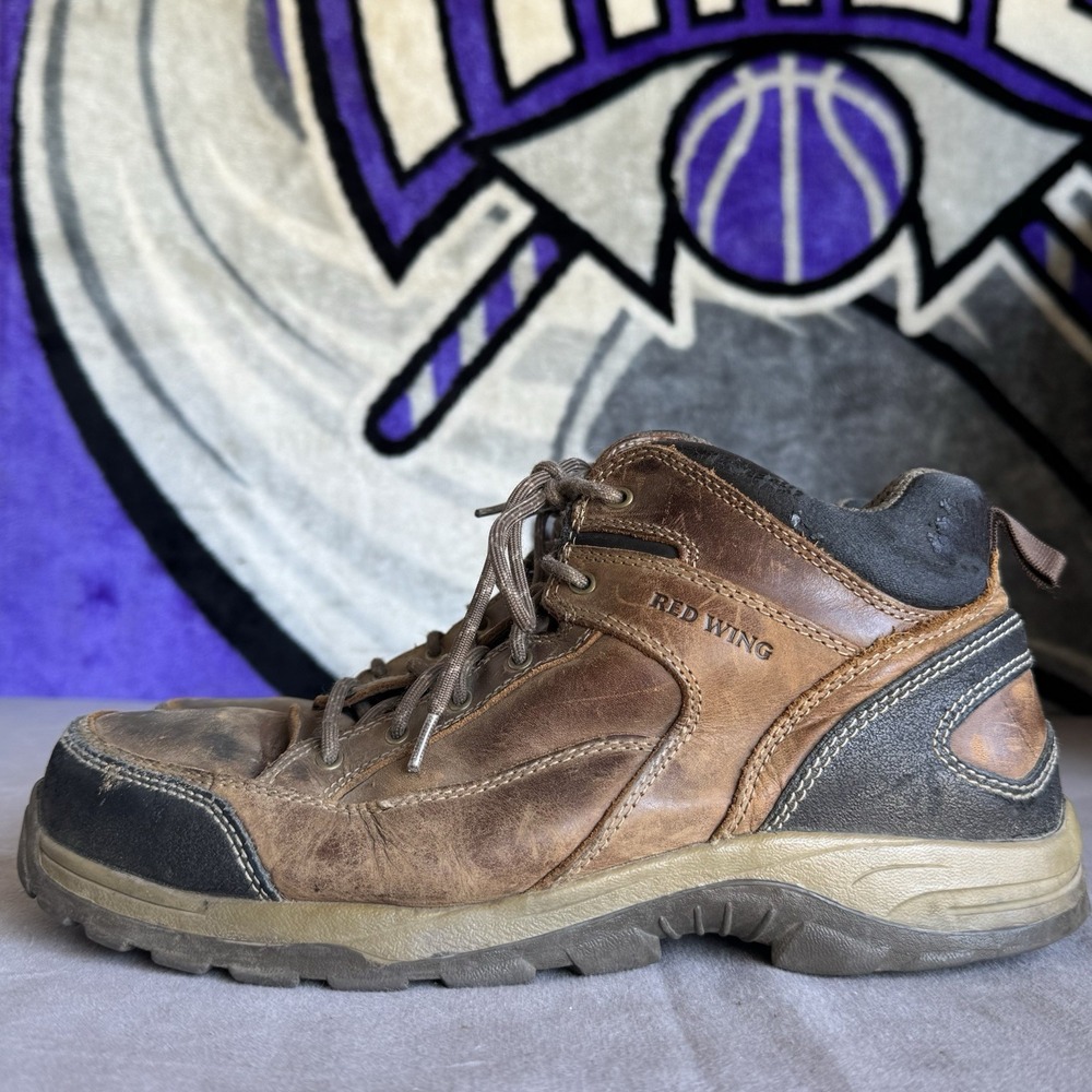 Size 10.5 - Red Wing 6692 Men's Work Boots Safety Toe Leather Slip Resistant